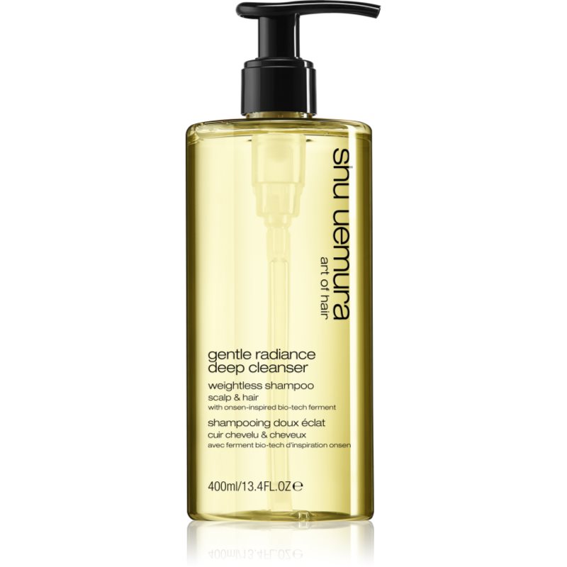 Shu Uemura Deep Cleanser Gentle Radiance sampon de curatare delicat pentru par frumos si sanatos 400 ml-ro