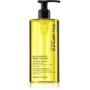 Shu Uemura Deep Cleanser Pure Serenity curatarea profunda a scalpului pentru par si scalp gras 400 ml-Țena