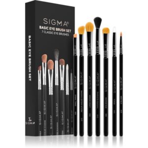 Sigma Beauty Brush Set Basic Eye set perii machiaj pentru ochi-ro