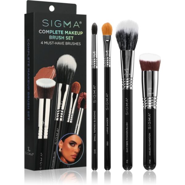 Sigma Beauty Brush Set Complete Makeup set perii machiaj pentru look perfect-ro