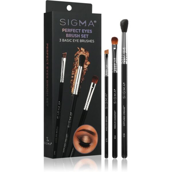 Sigma Beauty Brush Set Perfect Eyes set perii machiaj pentru ochi și sprâncene-ro