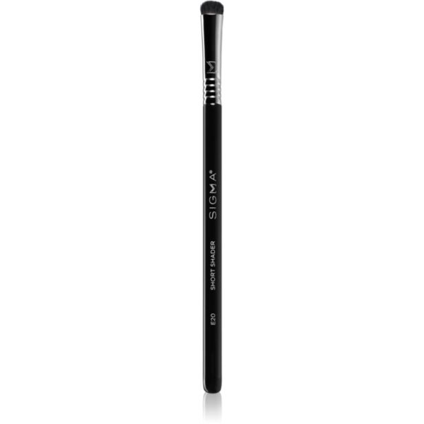 Sigma Beauty Eyes E20 Short Shader Brush pensulă pentru estompare rotund 1 buc-Țena