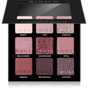 Sigma Beauty Eyeshadow Palette Hazy paletă cu farduri de ochi 9 g-Țena
