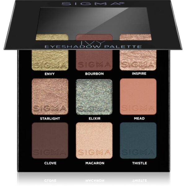 Sigma Beauty Eyeshadow Palette Ivy paleta farduri de ochi 9 g-Țena