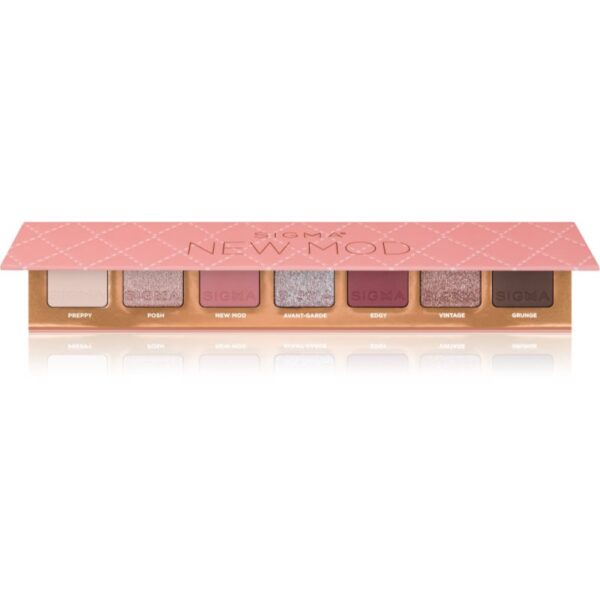 Sigma Beauty New Mod Eyeshadow Palette paletă cu farduri de ochi 8 g-ro