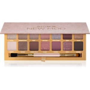 Sigma Beauty New Mod Eyeshadow Palette paleta farduri de ochi cu aplicator 208