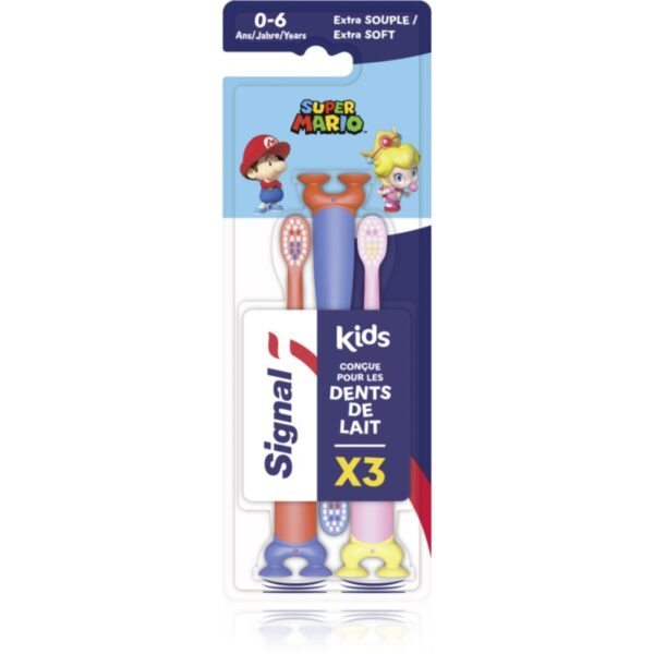 Signal Kids periuta de dinti pentru copii ambalaj economic 0-6/2-6-Țena