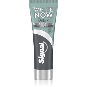 Signal White Now Detox Charcoal pasta de dinti pentru albire cu cărbune activ 75 ml-Țena