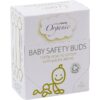 Simply Gentle Organic Baby Safety Buds bețișoare din bumbac pentru bebeluși și copii mici 72 buc-Țena