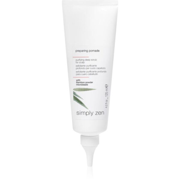Simply Zen Preparing Pomade pasta pentru exfoliere pentru scalp 125 ml-ro