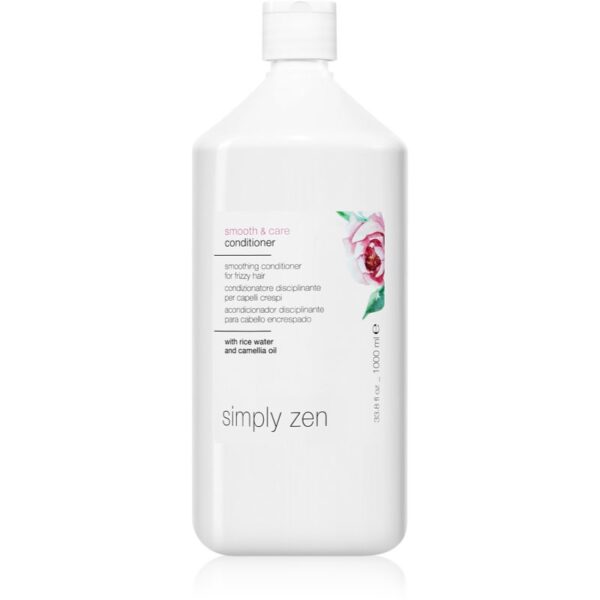 Simply Zen Smooth & Care Conditioner balsam cu efect de netezire anti-electrizare 1000 ml-Țena