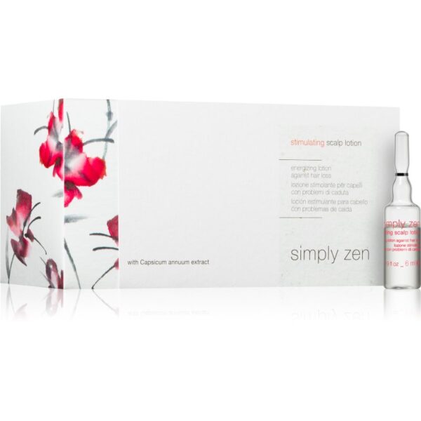 Simply Zen Stimulating Scalp Lotion lapte pentru păr impotriva caderii parului 8x6 ml-ro