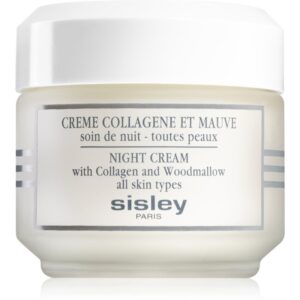 Sisley Night Cream with Collagen and Woodmallow crema de noapte pentru fermitate cu colagen 50 ml-ro