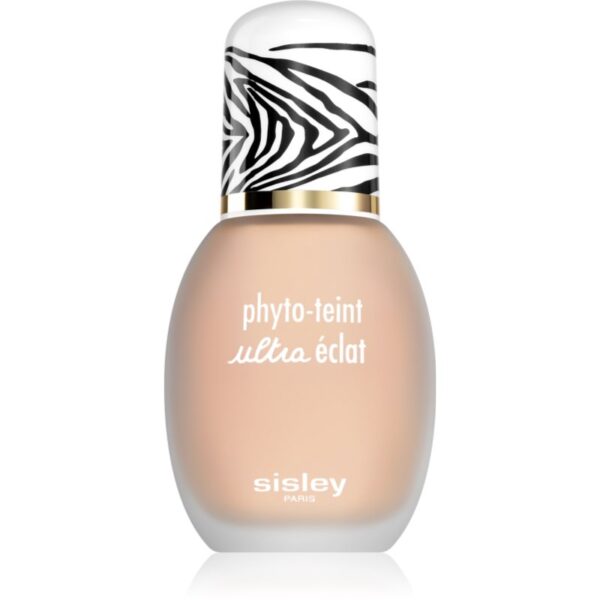 Sisley Phyto-Teint Ultra Eclat fard lichid de lunga durata pentru o piele mai luminoasa culoare 0+ vanilla 30 ml-Țena