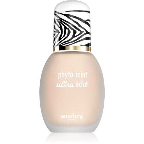 Sisley Phyto-Teint Ultra Eclat fard lichid de lunga durata pentru o piele mai luminoasa culoare 00W Shell 30 ml-Țena