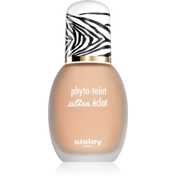 Sisley Phyto-Teint Ultra Eclat fard lichid de lunga durata pentru o piele mai luminoasa culoare 2W2 Desert 30 ml-Țena
