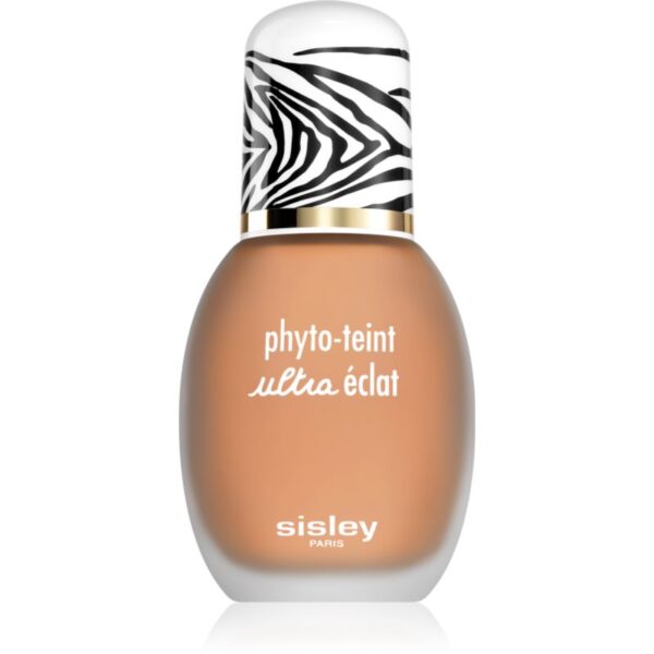 Sisley Phyto-Teint Ultra Eclat fard lichid de lunga durata pentru o piele mai luminoasa culoare 3W2 Hazel 30 ml-Țena