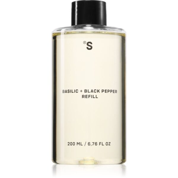 Sister's Aroma Basilic + Black Paper reumplere în aroma difuzoarelor 200 ml-ro