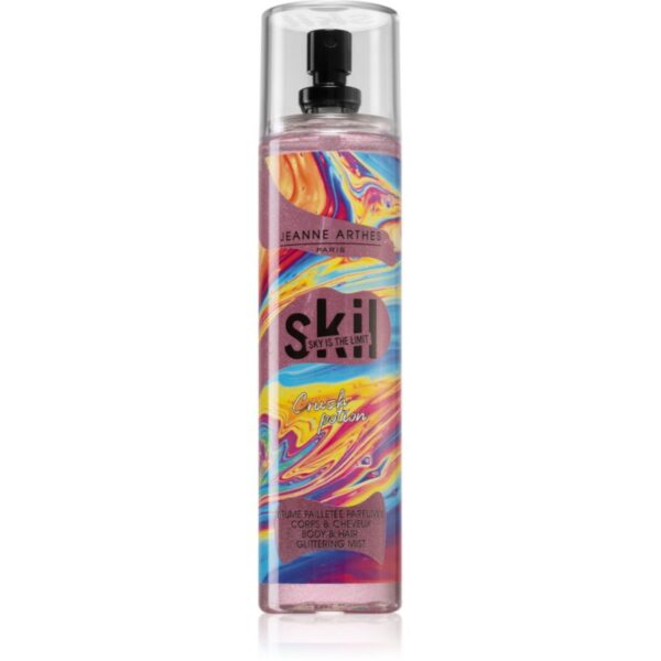 Skil Toxic Love Crush Potion spray de corp parfumat cu particule stralucitoare pentru femei 250 ml-Țena