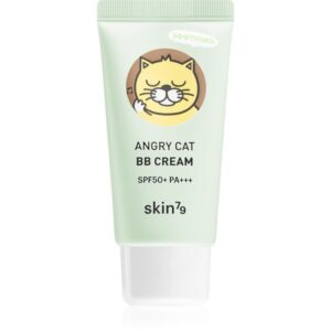 Skin79 Animal For Angry Cat BB Cream pentru imperfectiunile pielii SPF 50+ culoare Petal Beige 30 ml-Țena