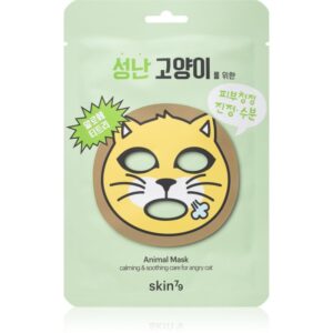 Skin79 Animal For Angry Cat masca de celule cu efect hidratant si linistitor 23 g-Țena