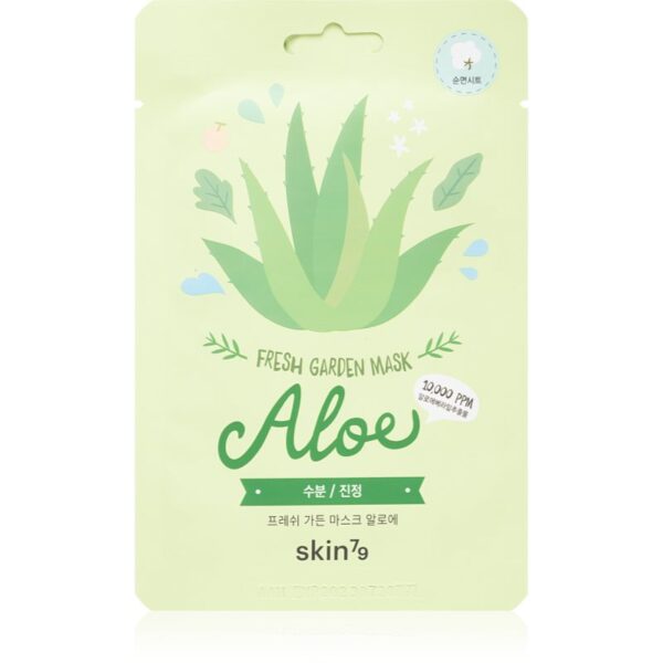 Skin79 Fresh Garden Aloe mască textilă calmantă cu aloe vera 23 g-Țena
