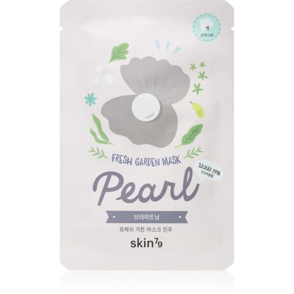 Skin79 Fresh Garden Pearl mască textilă iluminatoare 23 g-Țena
