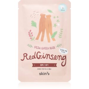 Skin79 Fresh Garden Red Ginseng mască textilă revitalizantă cu ginseng 23 g-Țena