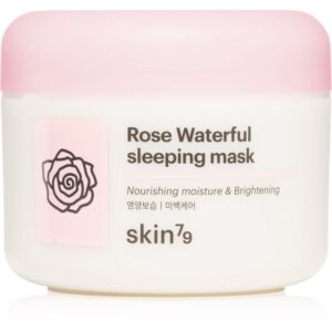Skin79 Rose Waterfull masca hidratanta de noapte cu apă de trandafiri 100 ml-ro