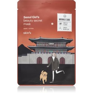Skin79 Seoul Girl's Beauty Secret mască facială de pânză cu efect anti-rid 20 g-ro
