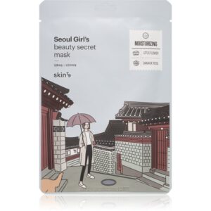 Skin79 Seoul Girl's Beauty Secret mască textilă hidratantă 20 g-ro