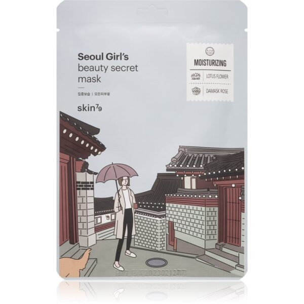 Skin79 Seoul Girl's Beauty Secret mască textilă hidratantă 20 g-ro
