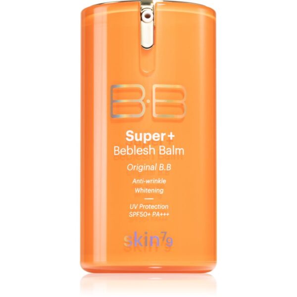Skin79 Super+ Beblesh Balm BB Cream pentru imperfectiunile pielii SPF 50+ culoare Vital Orange 40 ml-Țena