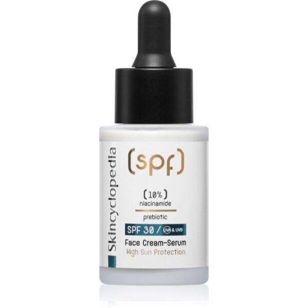 Skincyclopedia 10% Niacinamide Acid + Prebiotic ser crema SPF 30 30 ml-Țena