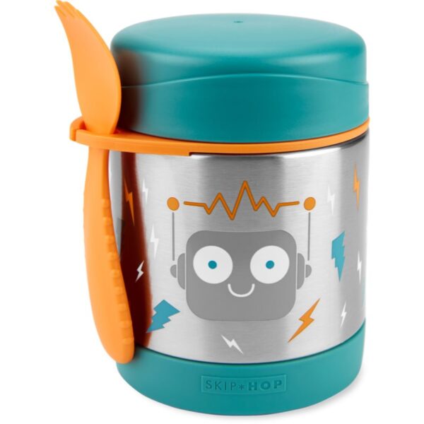 Skip Hop Spark Style Food Jar termos pentru mâncare Robot 3 y+ 325 ml-ro
