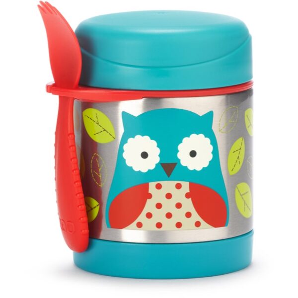 Skip Hop Zoo Food Jar termos pentru mâncare Owl 3 y+ 325 ml-ro