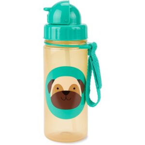 Skip Hop Zoo ceasca cu pai Pug 12 m+ 390 ml-ro