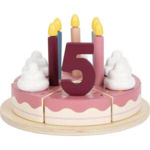 Small foot Birthday Cake Tasty jucarie din lemn 3 y+ 23 buc-ro