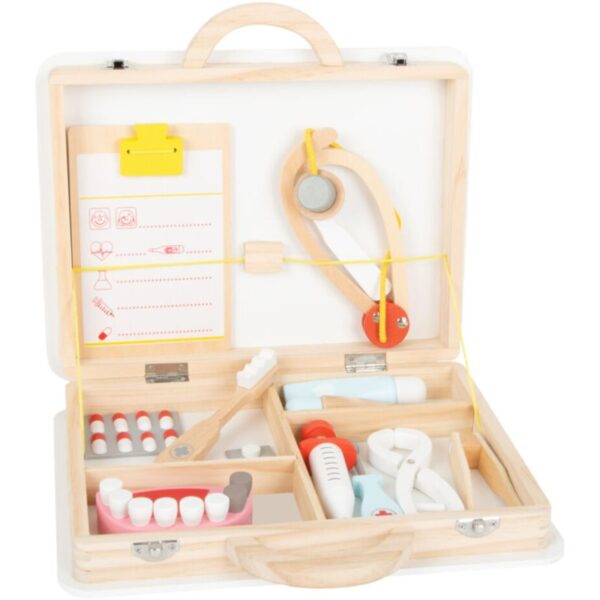 Small foot Doctor's Playset set de jucării din lemn 3 y+ 1 buc-ro