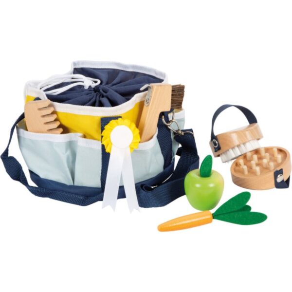 Small foot Horse Care Set with Bag set de jucării 3 y+ 1 buc-Țena