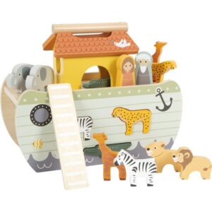 Small foot Noah's Ark set de jucării din lemn 12 m+ 15 buc-ro