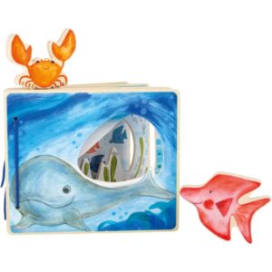 Small foot Picture Book Underwater carte cu imagini 12m+ 1 buc-ro