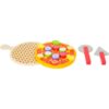 Small foot Pizza set de jucării din lemn 3 y+ 21 buc-ro