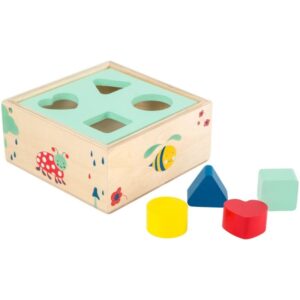 Small foot Shape-Fitting Cube Forest jucărie interactivă cu piese care se pot insera din lemn 12 m+ 5 buc-ro