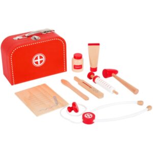 Small foot Wooden Doctor’s Kit set de jucării din lemn 3 y+ 9 buc-ro