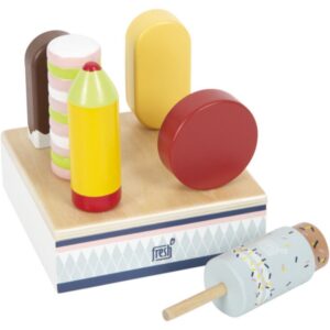Small foot Wooden Popsicle Set Fresh set de jucării pentru copii 3 y+ 1 buc-Țena