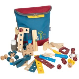 Small foot Workshop Tool Backpack set de jucării din lemn 3 y+ 1 buc-ro