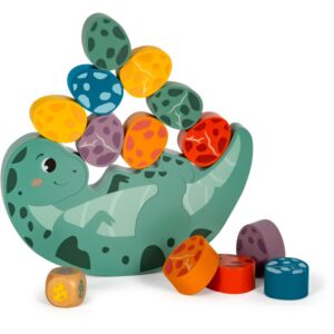 Small foot by Legler Balance Toy Dino joc de echilibru 3y+ 12 buc-ro