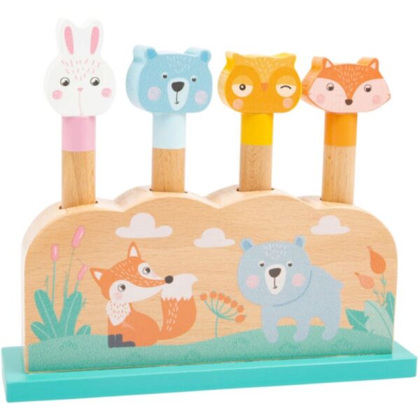 Small foot by Legler Game Small Foot Pop Up Animals jucărie cu activități 18m+ 1 buc-ro