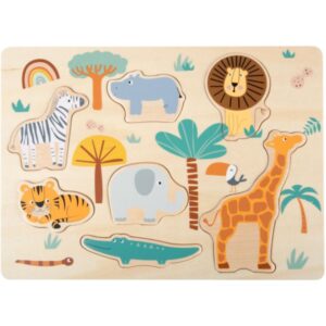 Small foot by Legler Safari jucărie interactivă cu piese care se pot insera 2y+ 1 buc-ro
